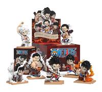 Mighty Jaxx Freeny's Hidden Dissectibles: One Piece Series 6 (Luffy Gears Edition) | Sealed Tray of 6 - Contains No Duplicates | Blind Box Collectible Figurines