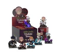 Mighty Jaxx Jujutsu Kaisen Kwistal Fwenz Battle Ready Series | Sealed Tray of 6 - Contains No Duplicates | Blind Box Collectible Figurines