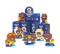 Mighty Jaxx Line Friends Horoscopes Kwistal Fwenz Primus Series Sealed Tray of