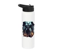 Mighty King Demon and his Reign of Darkness Stainless Steel Insulated Water Bottle