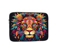 Mighty Lion Patterned Laptop Case - 17 inch Slim and Portable, Suitable for Office Travel and Commute