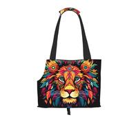 Mighty Lion Printed pet shoulder bag for going out - small dog and cat dual-purpose shoulder bag