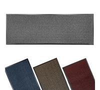 Mighty Mats Dirt Guard Barrier Washable Runner - Highly Absorbent Barrier Edge Carpet Runners to Prevent Movement - Runner Rugs for Hallway in High-Traffic Areas - Grey, 60 x 180cm