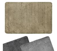 Mighty Mats Eco Pure Washable Door Mat - Highly Absorbent Anti-Slip Indoor Dirt Trapper Doormat with Durable Latex Backing - Versatile Floor Rug - Taupe, 50 x 80cm