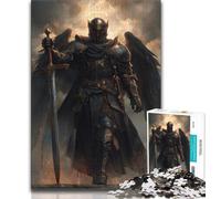 Mighty Medieval Knight 1000 Pieces Jigsaw Puzzle for Adults& Teens,Toys Educational Games Stress Relieving Great Gifts And Toys 38x26cm