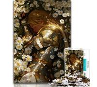 Mighty Medieval Knight Puzzles 1000 Pieces for Adults,for Educational Game Challenge Toy for Is Ideal As A Gift for The Whole Family (38x26cm)
