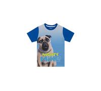 Mighty Mike Short Sleeve T-shirt in Blue | Size: 5-6 Years Mighty Mike Blue 5-6 Years