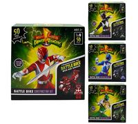 Mighty Morphin Power Rangers Battle Bike 50pc Construction Set Toys for a Pound Assorted