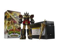 Mighty Morphin Power Rangers Megazord 7 inch Classic Figure Collector Set (Dino Megazord (Black & Gold))