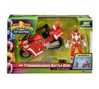 Power Rangers Mighty Morphin Re-Ignition - Tyrannosaurus Battle Bike with Red Ranger Figure