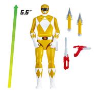 Mighty Morphin PowerRangers AutoMorphin Yellow ActionFigure
