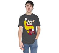 Mighty Mouse Classic Hero Unisex T Shirt, Black, Small