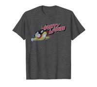 Mighty Mouse Mighty Retro T-Shirt, Men, Dark Heather Grey, 5X-Large