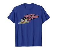 Mighty Mouse Mighty Retro T-Shirt, Men, Royal Blue, Medium