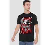 Mighty Mouse Mighty Storm Unisex T Shirt, Black Paramount Home Entertainment Black 5XL