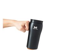 Mighty Mug | The Untippable Mug | Grips When Hit, Lifts for Sips | Insulated Stainless Steel Tumbler | Cupholder Friendly | Gifts for Women Men All | Leakproof | 4 Hours Hot/ 24 Cold | 12oz Black