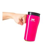 Mighty Mug | The Untippable Mug | Grips When Hit, Lifts for Sips | Insulated Stainless Steel Tumbler | Cupholder Friendly | Gifts for Women Men All | Leakproof | 4 Hour Hot / 24 Cold | 12oz | Lipstick