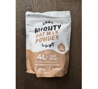 MIGHTY Oat Milk Powder, (375g Bag, Makes 4L of Oat M.lk), Vegan Coffee Creamer, Ideal for Camping, Travelling, Festivals