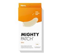 Mighty Patch Chin from Hero Cosmetics - XL Contoured Hydrocolloid Chin Patch for Blemishes and Pimples, Non-Irritating, Vegan-Friendly, Not Tested on Animals (10 Count)
