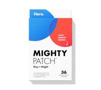 Mighty Patch™ Day and Night Patches - The Hydrocolloid Patch Duo Pack. Derm-Tested. Medical-Grade Hydrocolloid. Absorbs Pimple Gunk in 6-8 Hours. 36ct (18x Original, 18x Invisible+)