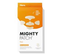 Mighty Patch Face from Hero Cosmetics - XL Hydrocolloid Face Mask for Acne, 5 Large Pimple Patches for Zit Breakouts on Nose, Chin, Forehead & Cheeks - Vegan Friendly, Not Tested on Animals (1 Count)