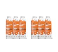Mighty Pea Milk Unsweetened, High Protein Plant Based M.lk, (12x1L Cartons), Sugar Free, Free from Dairy, Nuts & Lactose, UHT Pea Drink