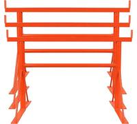 Mighty Products 3X Steel Trestles Size 1 Adjustable Builders Stands Woodwork 0.58M-0.81M