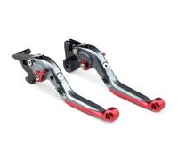 MIGHTY SCAPERS Folding Extendable Adjustable Motorcycle Brake Clutch Levers Compatible with MT-25 MT-03 YZF-R3 YZF-R25 2014-2024 Models(Titanium Red)