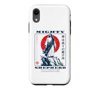 Mighty Shepherd Jesus Psalm 46:1 Christian Japanese Art Case for iPhone XR