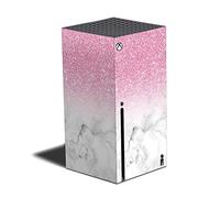 MIGHTY SKINS Skin Compatible with Xbox Series X - Marble Glitz | Protective, Durable, and Unique Vinyl Decal wrap Cover | Easy to Apply and Change Styles | Made in The USA (MIXBSERX-Marble Glitz)
