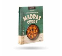 Mighty Spice Madras Curry Paste - Curry Sauce Kit with Indian spices, Quick Easy 10-Minute Curry at Home, Authentic Indian Curry, Vegan Gluten Free, No Added Preservatives or Colouring, 80g