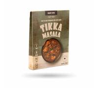 Mighty Spice Tikka Masala Curry Paste - Curry Sauce Kit with Indian spices, Quick Easy 10-Minute Recipe at Home, Authentic Indian Curry, Vegan Gluten Free, No Added Preservatives or Colouring, 80g