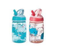 Mighty Swig Water Bottle Dolphins 2 Pack - Nuby