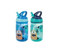 Mighty Swig Water Bottle Monsters 2 Pack - Nuby
