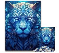 Mighty Tiger Gaze1000 Piece Jigsaw Puzzles for Adults Puzzles for Adults Relaxing Entertainment Home Decor 1000 PCS(75x50cm)