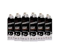 Mighty Ultimate Oat Milk Barista Edition, (6x1L Cartons), Crafted for Coffee & Tea, Plant-Based, Dairy Free, UHT Oat Drink