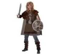 California Costumes 1349 Mighty Viking Adult-Sized Costume, Brown, S/M