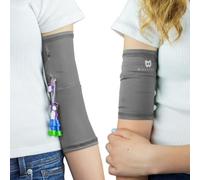 Mighty Well PICCPerfect PICC Line Cover: Soft Touch Double Layer PICC Line Arm Cover | Solid Cement, Small