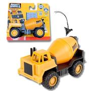 Mighty Wheels Steel Cement Mixer Truck Toy 3.5" - Free-wheeling Cement Mixer Toy - Durable Steel and Plastic Construction Toys for 3+ Year Old Boys and Girls
