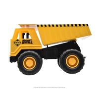 Mighty Wheels Steel Dump Truck Toy for Age 3+, Free-wheeling Dumper Truck Toy with Movable Tipping Bed - Durable Steel and Plastic Construction Toys