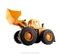 Mighty Wheels Steel Mega Front Loader Truck Toy 16" - Large Free-wheeling Excavator Toy with Movable Scoop - Durable Steel and Plastic Digger Toys
