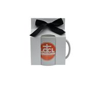 Mighty2Save LCCL The Consecration Tribe Ceramic Coffee Mug, 11 oz, White (2) Gift Set
