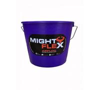 Mightyflex Mini Calf Bucket 2.5 Litre - Heavy Duty, Durable & Reusable - Gripper Handle - For Livestock Feeding, Gardening, Mixing, Cleaning - Farm, Stable,Red, Blue, Pink, Green, Purple_Purple
