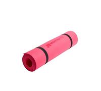 MightyMitts 8mm TPE Yoga Mat - Extra Thick Non-Slip, Eco-Friendly & Durable | High Density Fitness Mat with Free Carry Strap & Bag | Ideal for Pilates, Home Workout, Gym, Men & Women (Red)