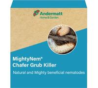 MightyNem® Chafer Grub Killer - Treats 10 sqm | Natural Nematodes for Chafer Beetle Larvae | Lawn Grub Control | Safe for Pets, Kids & Wildlife | Organic & Eco-Friendly