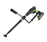 MightyPhine Handheld Stump Grinder Drill Attachment for Small Trees, Bushes, and Roots - Carbon Steel Stump Planer & Wood Shaver Bit - Power Drill Accessory for Removing Stumps, Logs, & Garden Debris