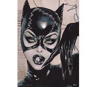MIGHTYPRINT DC Comics - Catwoman - Issue #50 Variant Comic Book Cover Design by Sozomaika - Durable 17” x 24 Wall Art - NOT Made of Paper - Officially Licensed Collectible