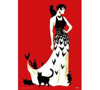 MIGHTYPRINT DC Comics - Catwoman - Selina Kyle - Bats and Cats Wedding Dress - Batman #50 Variant Cover - Durable 17” x 24 Wall Art - NOT Made of Paper - Officially Licensed Collectible