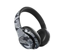 MightySkins Carbon Fiber Skin Compatible with Beats Studio Pro - Gray Camouflage | Protective, Durable Textured Carbon Fiber Finish | Easy to Apply