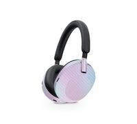 MightySkins Carbon Fiber Skin Compatible with Sony WH-1000XM5 Headphones - Cotton Candy | Protective, Durable Textured Carbon Fiber Finish | Easy to Apply